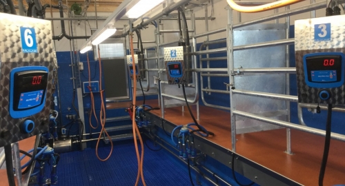 New Tandem parlour 3+3 with Milkit Smart